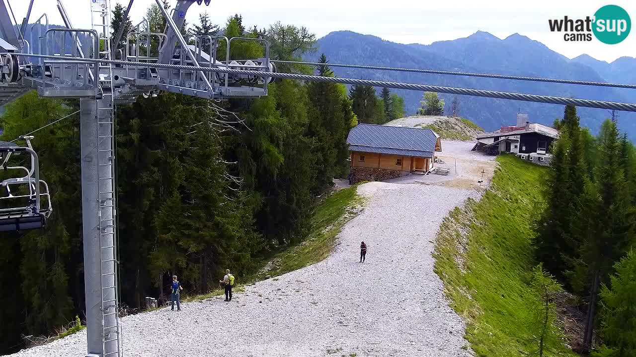 Webcam Kranjska Gora VITRANC 2 | Station supérieure