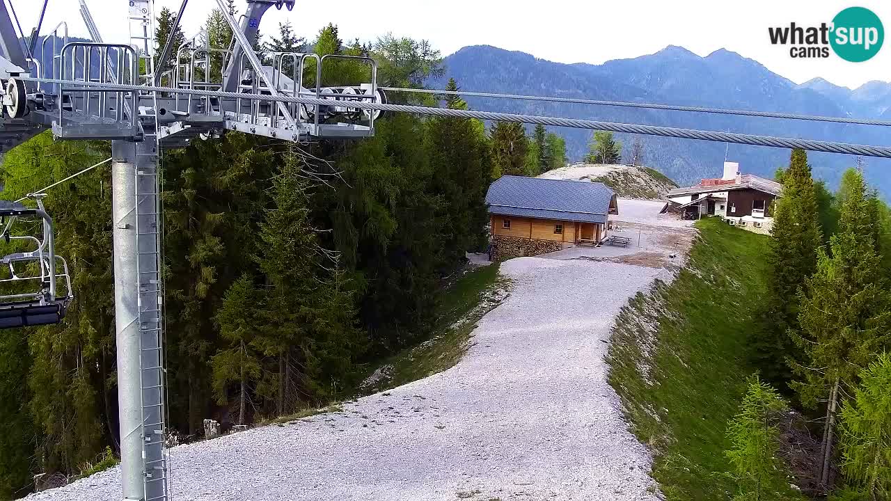 Webcam Kranjska Gora VITRANC 2 | Station supérieure