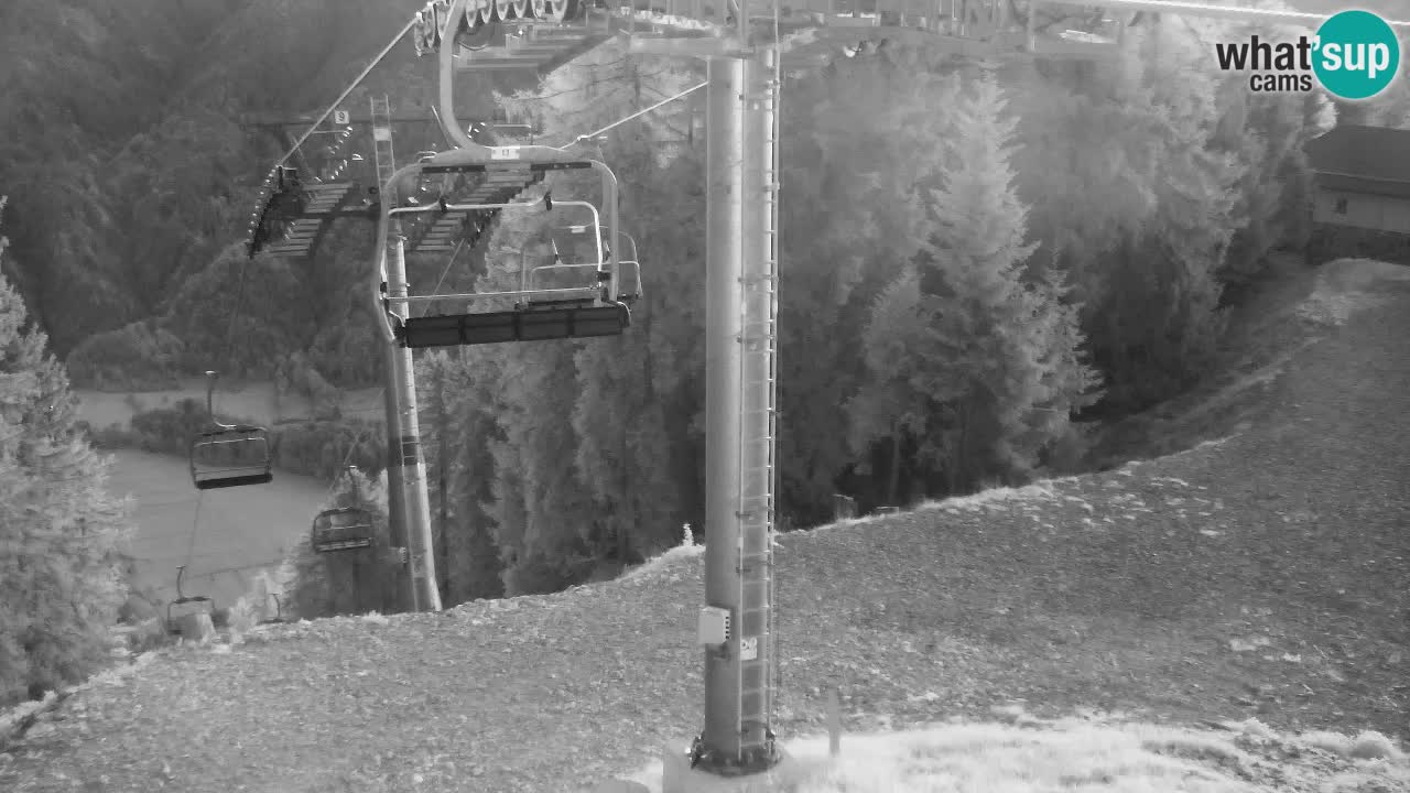 Webcam Kranjska Gora VITRANC 2 | station supérieure