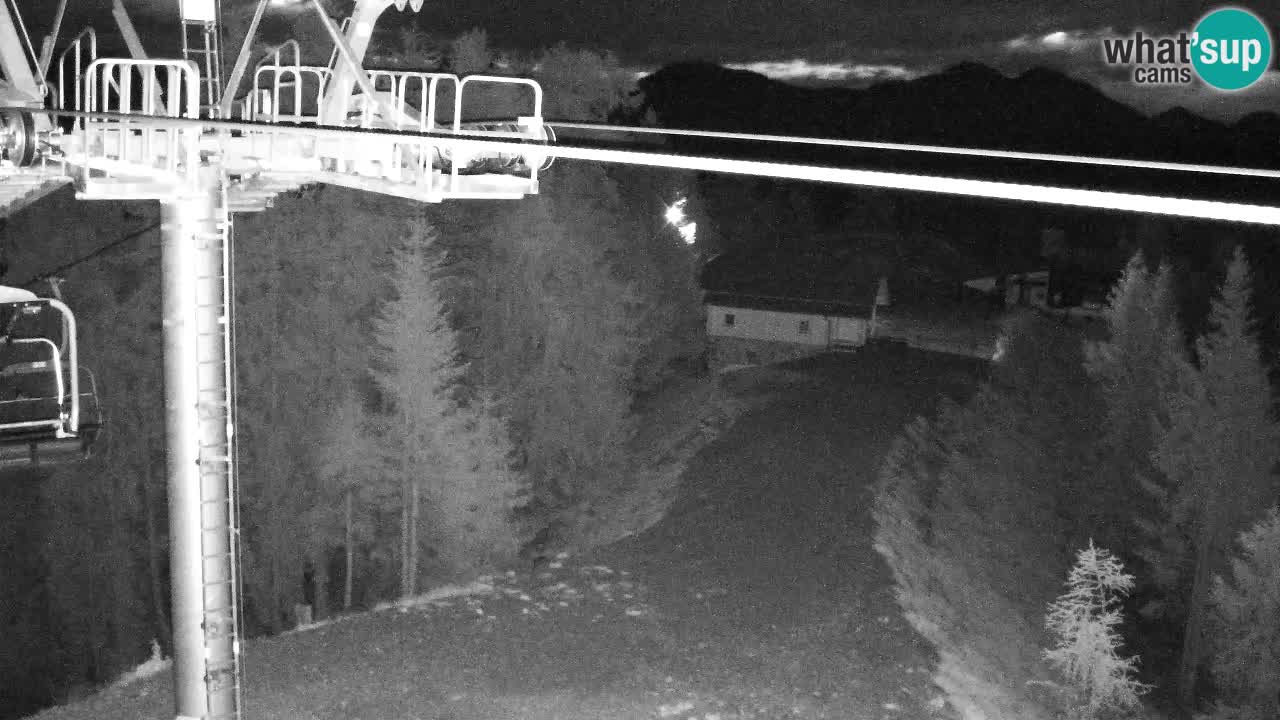 Webcam Kranjska Gora VITRANC 2 | Station supérieure