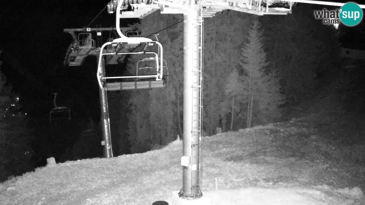 Webcam Kranjska Gora VITRANC 2 | station supérieure