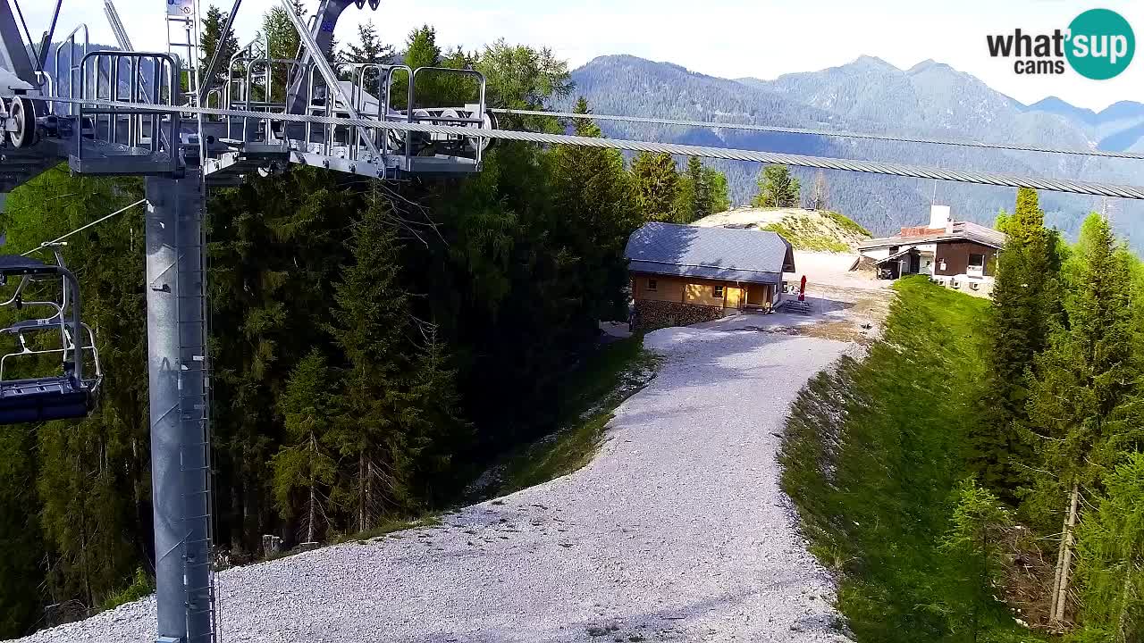 Webcam Kranjska Gora VITRANC 2 | station supérieure
