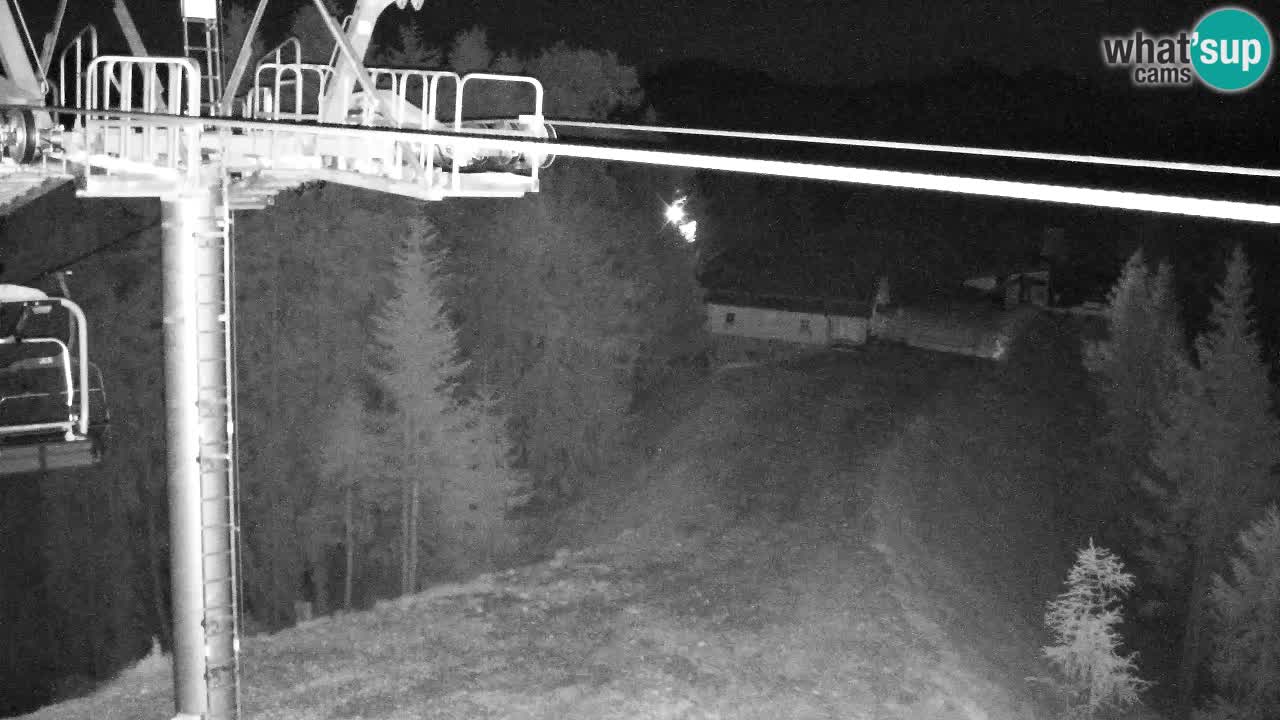 Webcam Kranjska Gora VITRANC 2 upper station