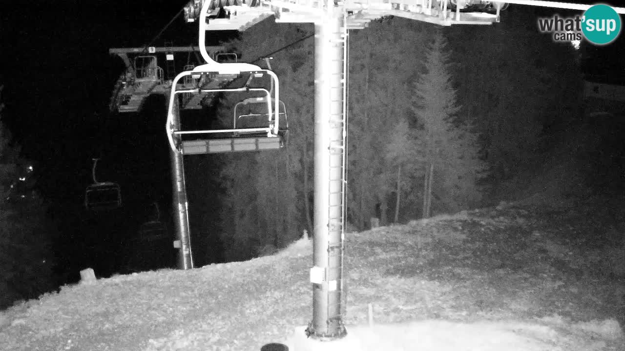 Webcam Kranjska Gora VITRANC 2 | Station supérieure