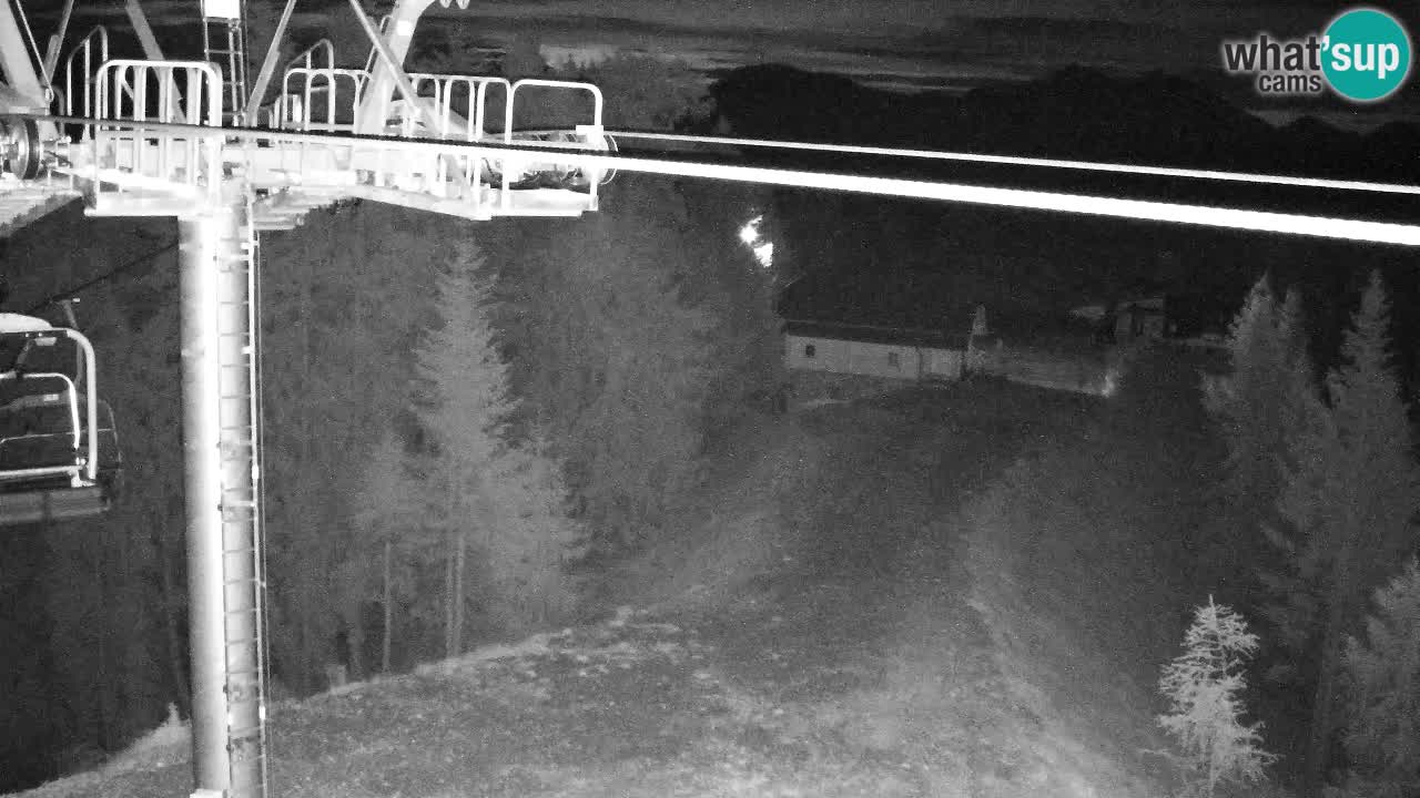 Webcam Kranjska Gora VITRANC 2 | station supérieure