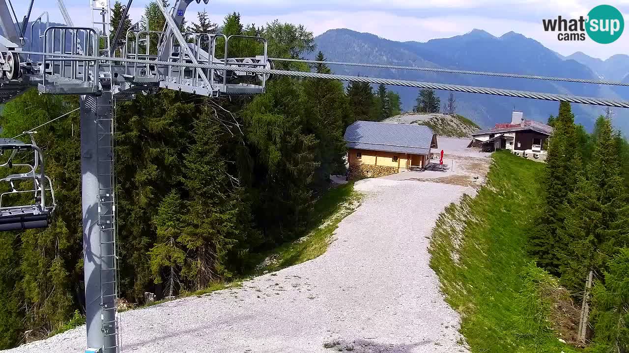 Webcam Kranjska Gora VITRANC 2 | station supérieure