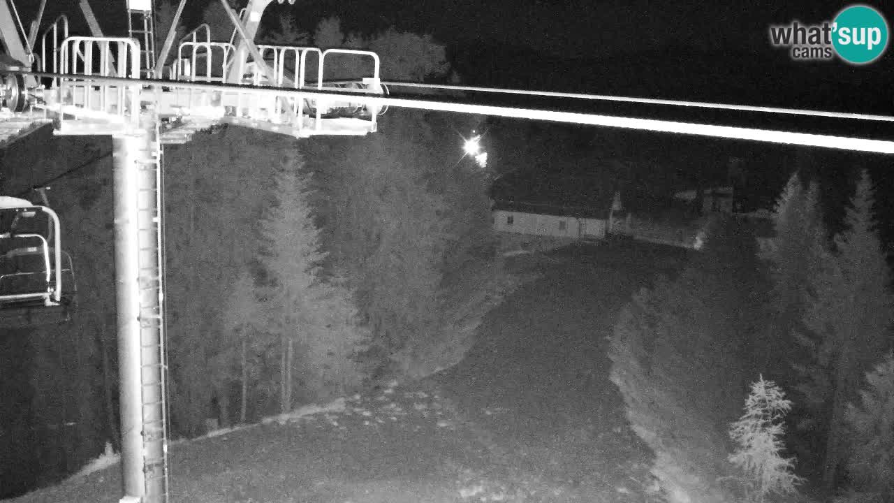 Webcam Kranjska Gora VITRANC 2 | Station supérieure