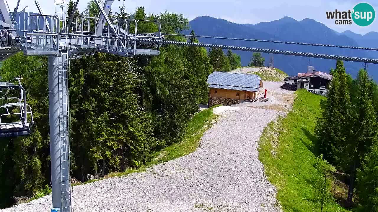 Webcam Kranjska Gora VITRANC 2 upper station