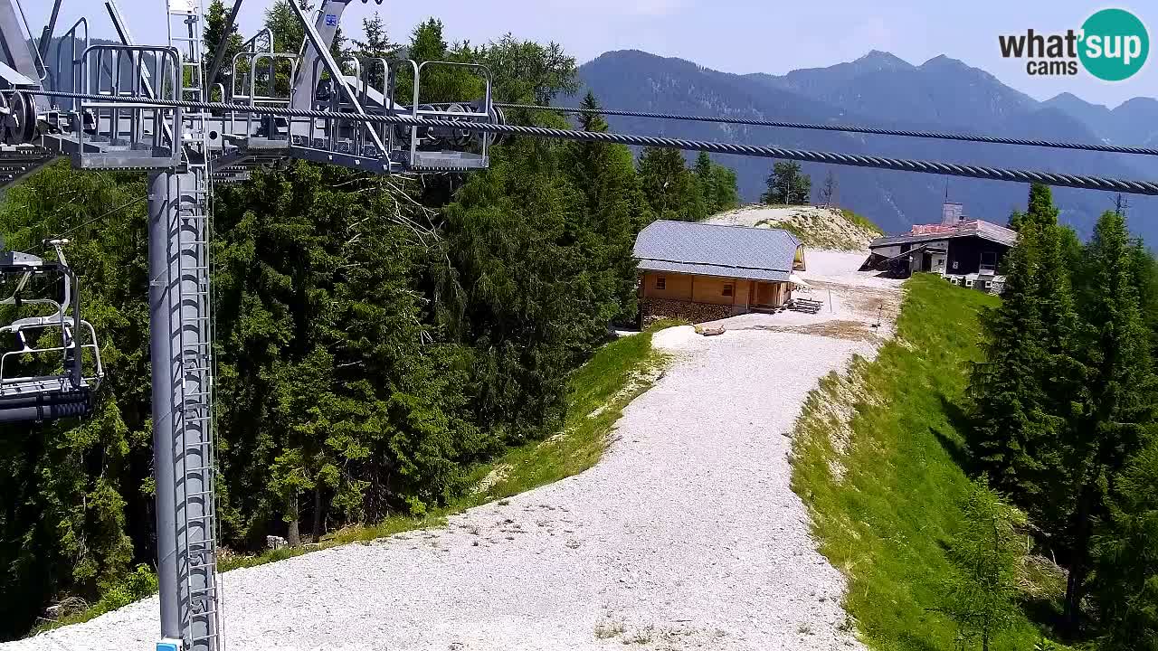 Webcam Kranjska Gora VITRANC 2 upper station