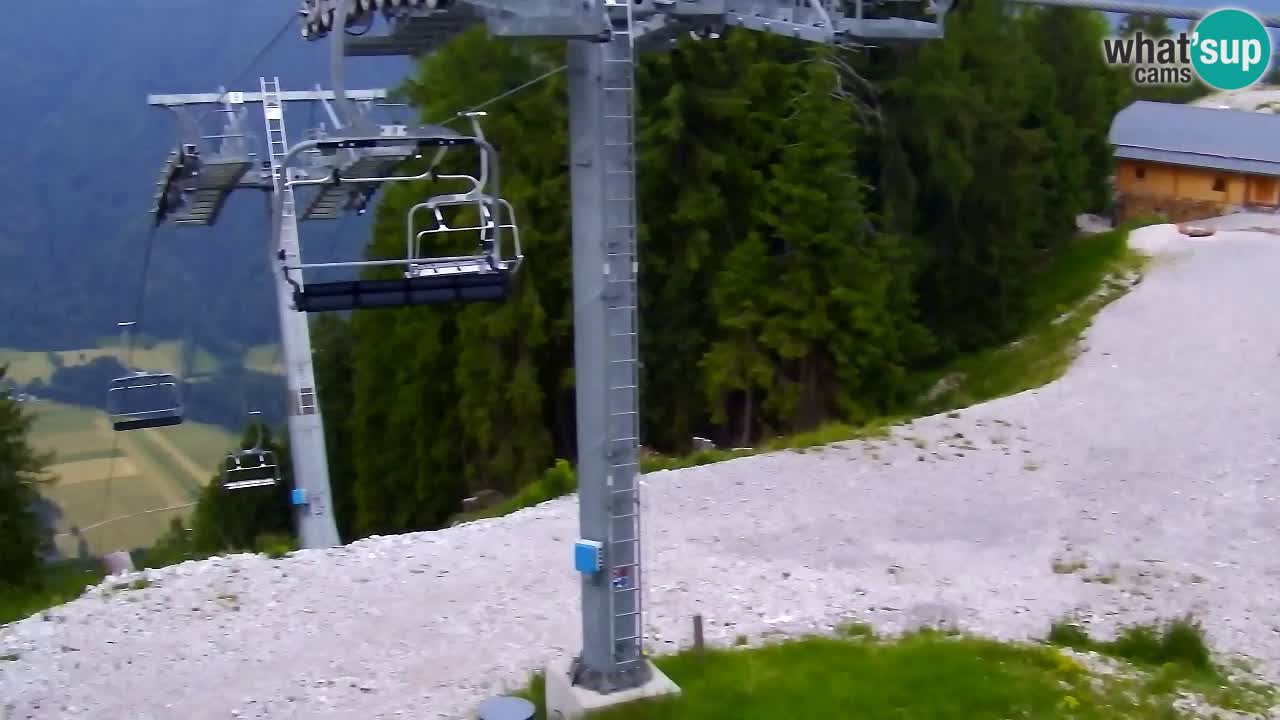 Webcam Kranjska Gora VITRANC 2 upper station