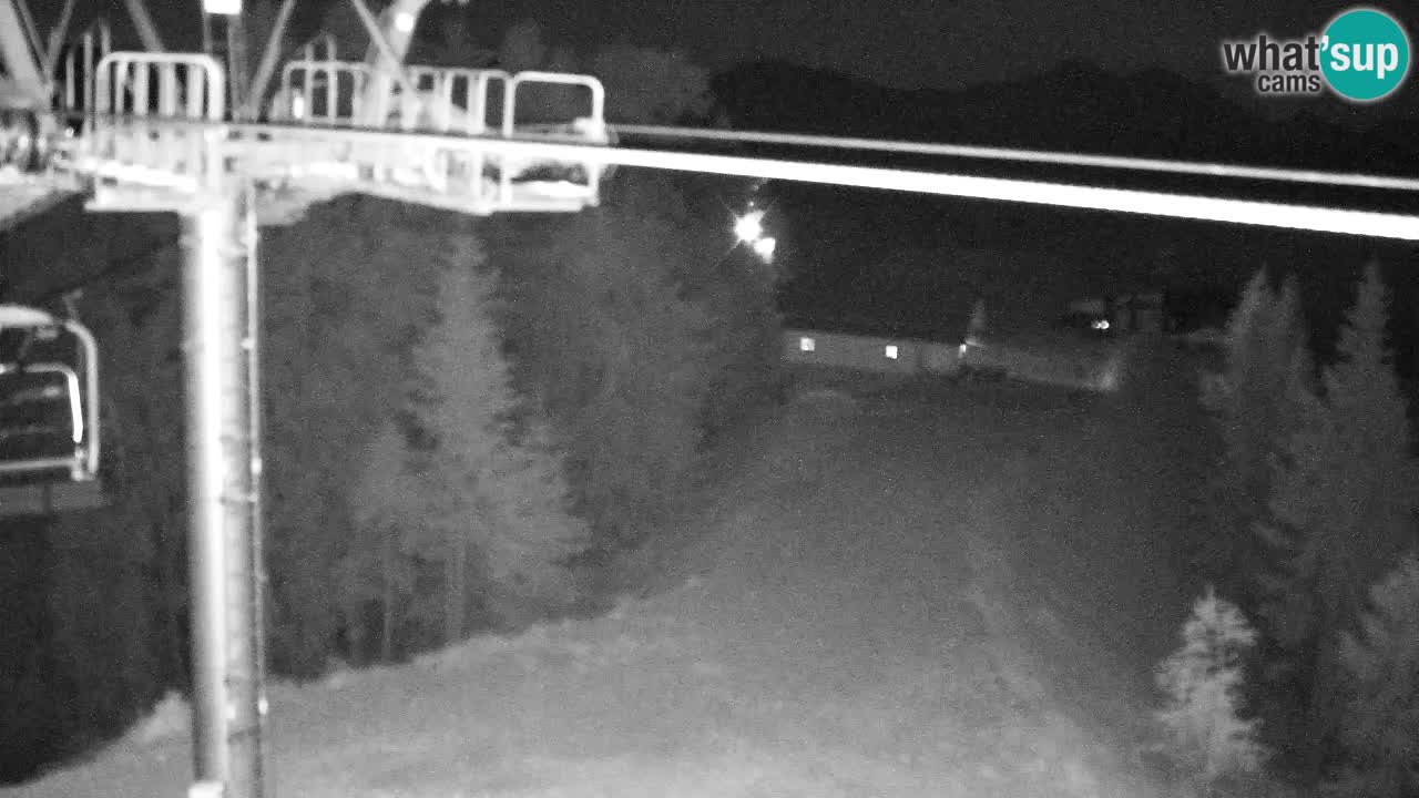 Webcam Kranjska Gora VITRANC 2 | station supérieure