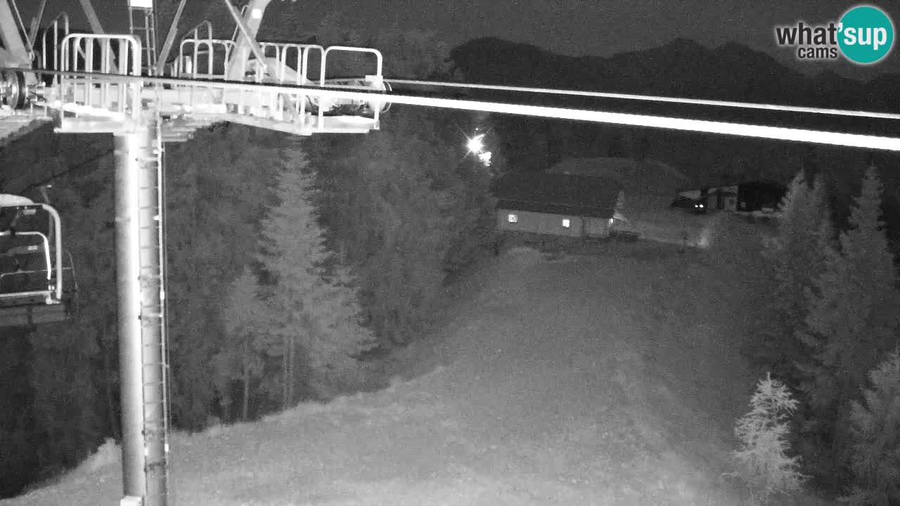 Webcam Kranjska Gora VITRANC 2 upper station