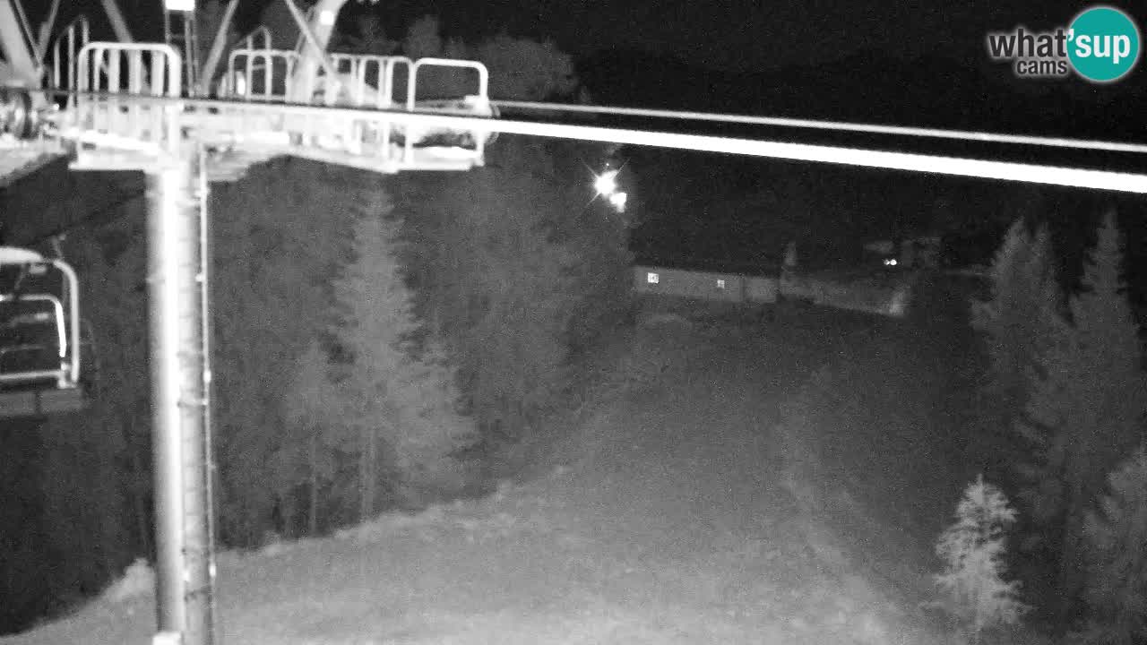 Webcam Kranjska Gora VITRANC 2 upper station