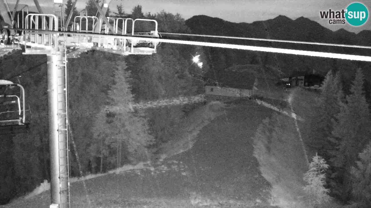 Webcam Kranjska Gora VITRANC 2 | station supérieure
