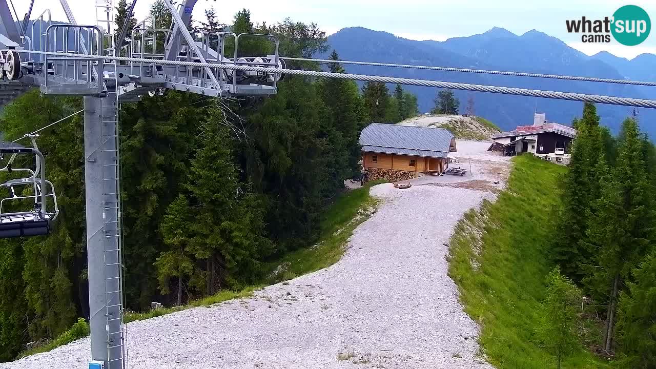 Web kamera Kranjska Gora VITRANC 2 | gornja postaja