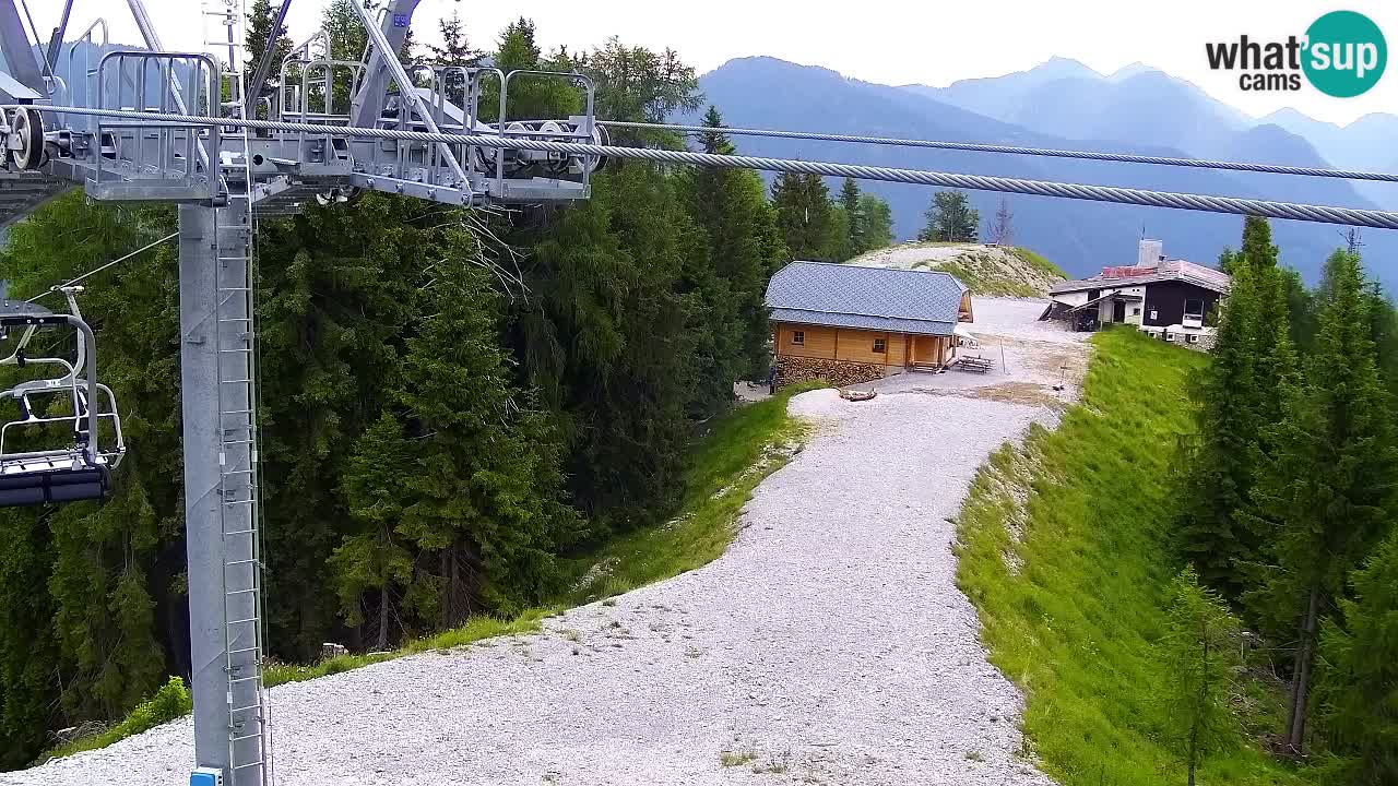 Web kamera Kranjska Gora VITRANC 2 | gornja postaja
