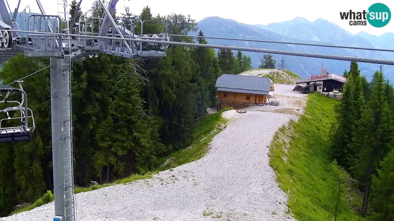 Web kamera Kranjska Gora VITRANC 2 | gornja postaja