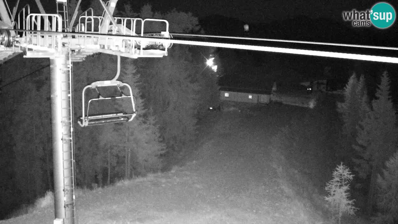 Web kamera Kranjska Gora VITRANC 2 | gornja postaja