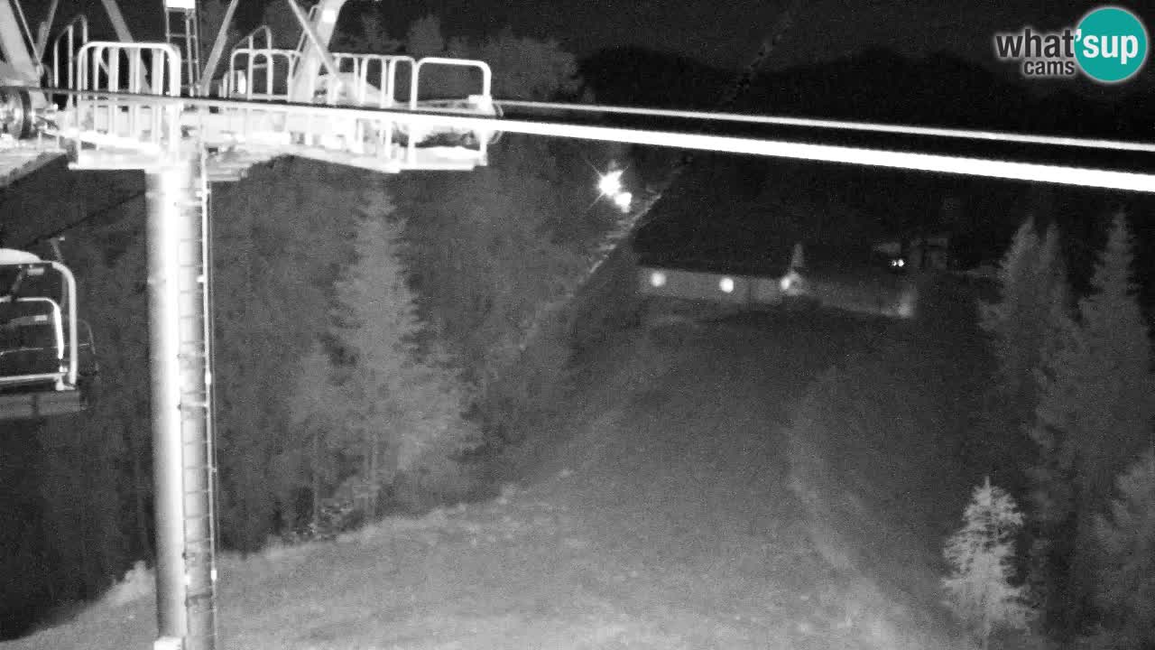 Web kamera Kranjska Gora VITRANC 2 | gornja postaja