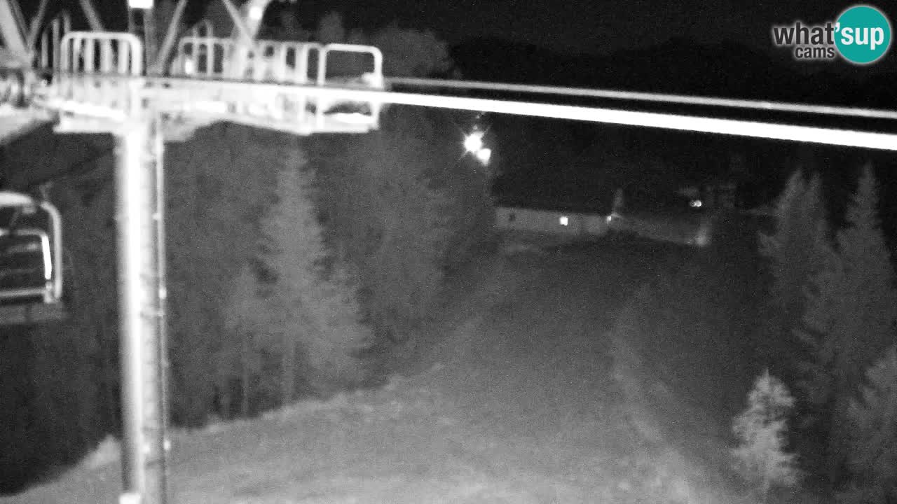 Webcam Kranjska Gora VITRANC 2 | station supérieure