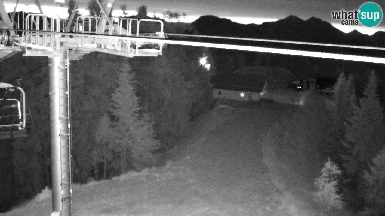 Webcam Kranjska Gora VITRANC 2 | station supérieure