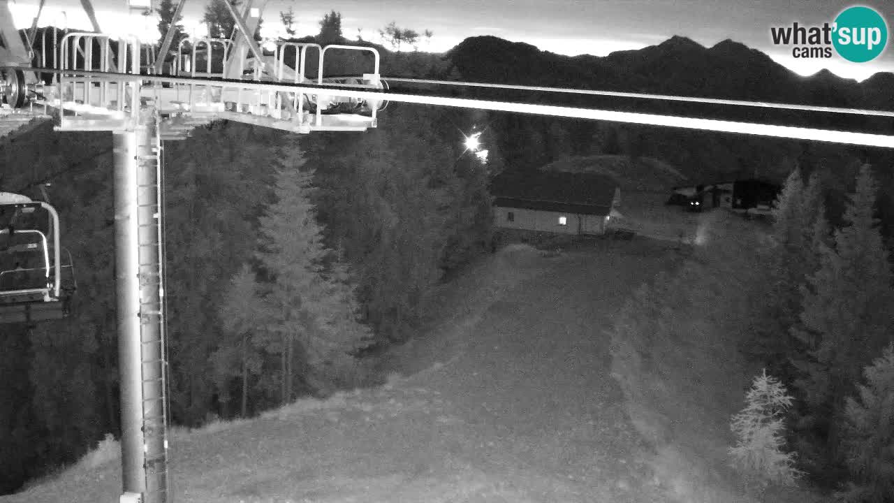 Web kamera Kranjska Gora VITRANC 2 | gornja postaja
