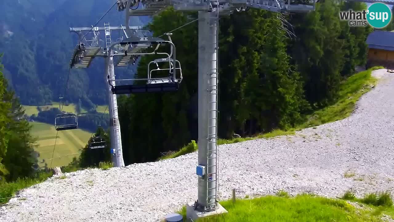 Webcam Kranjska Gora VITRANC 2 upper station
