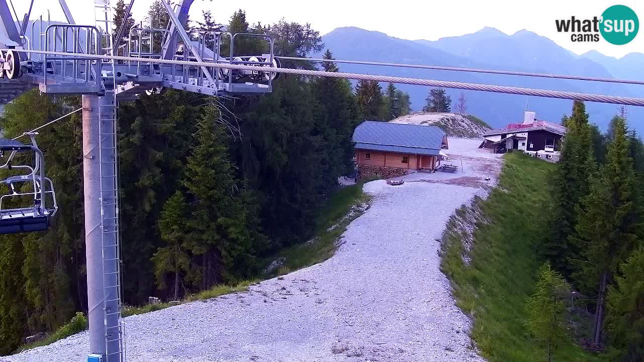 Webcam Kranjska Gora VITRANC 2 upper station