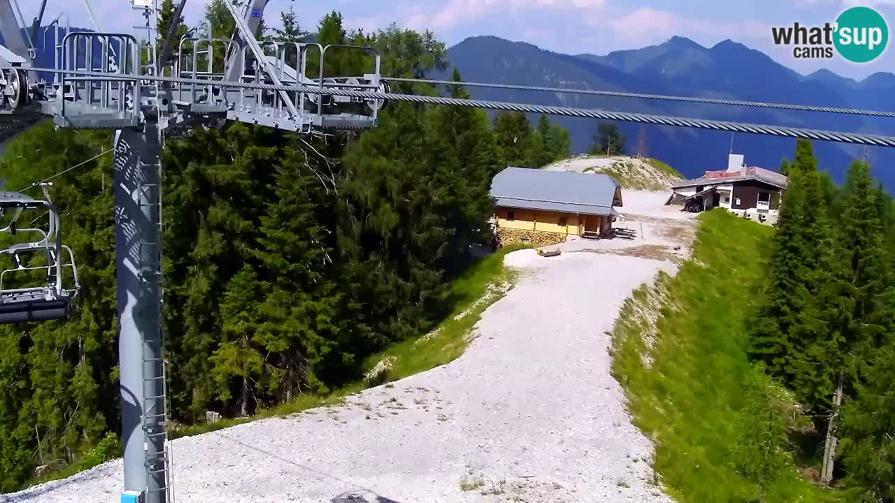Webcam Kranjska Gora VITRANC 2 upper station
