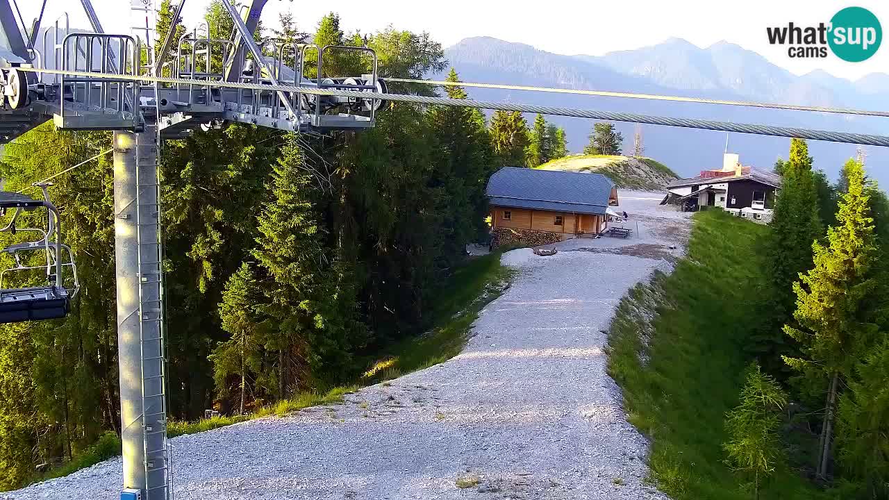 Webcam Kranjska Gora VITRANC 2 | station supérieure