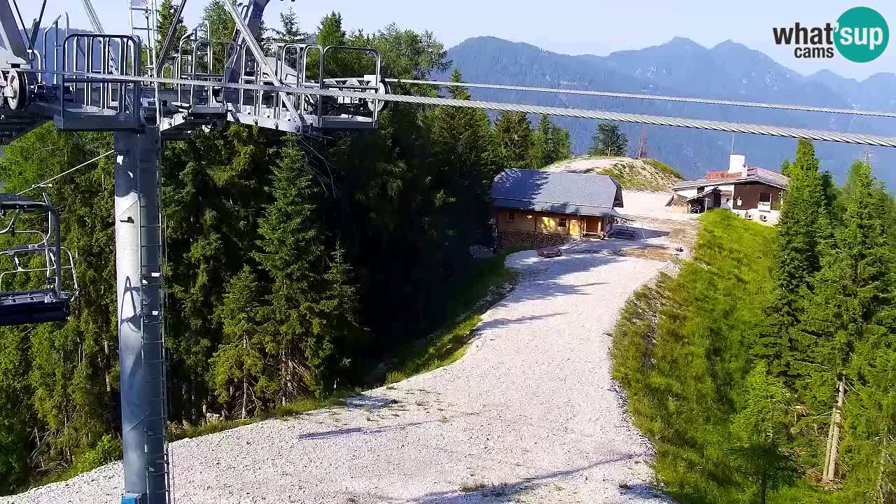 Webcam Kranjska Gora VITRANC 2 upper station