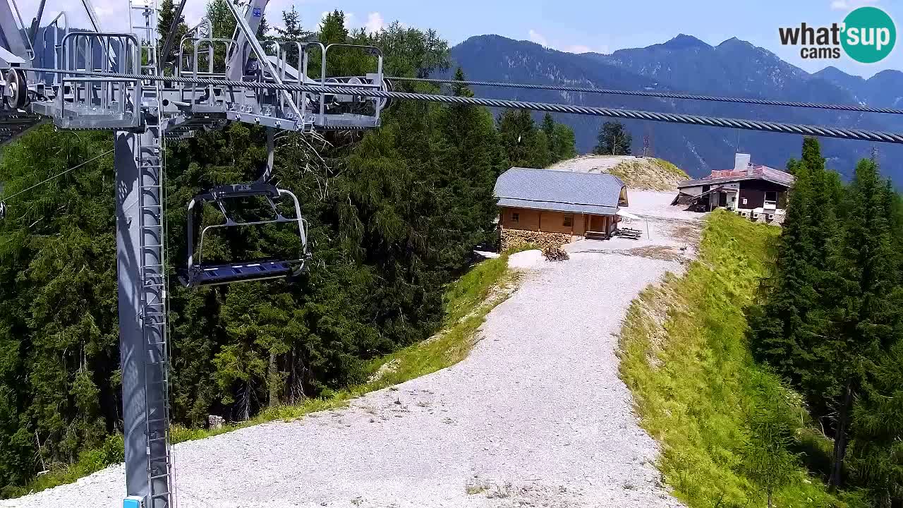 Webcam Kranjska Gora VITRANC 2 upper station