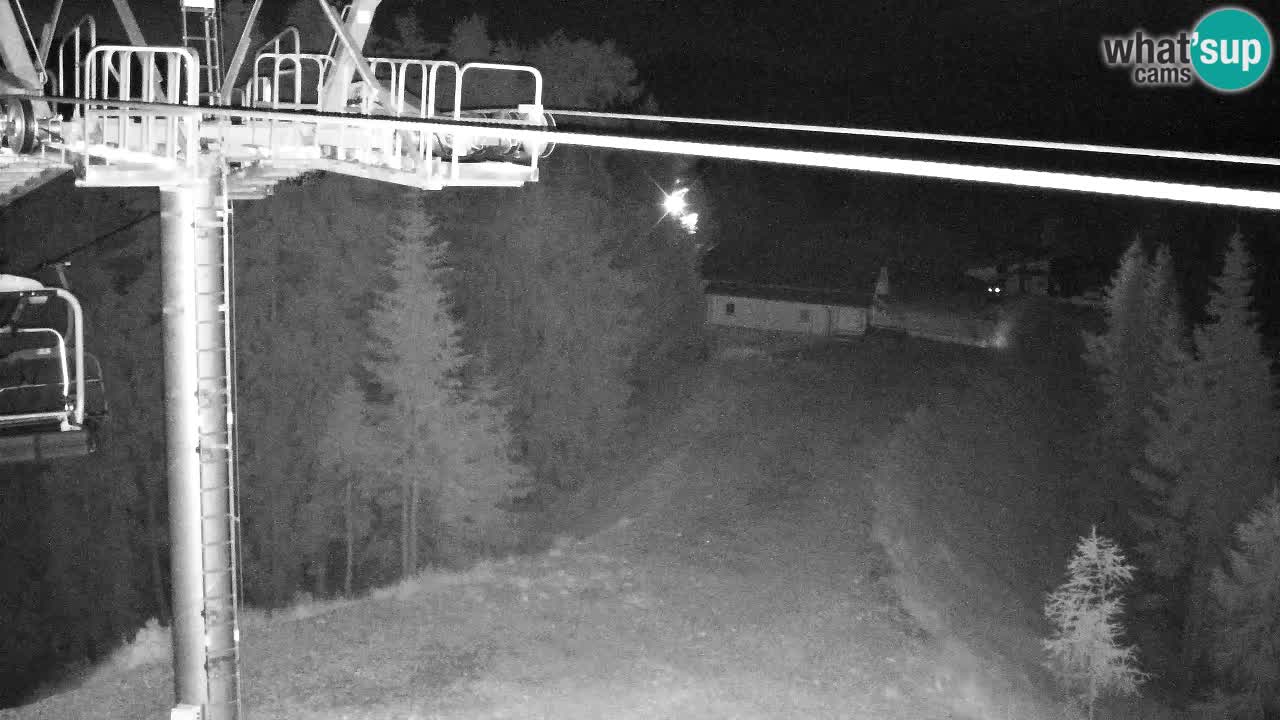 Webcam Kranjska Gora VITRANC 2 upper station