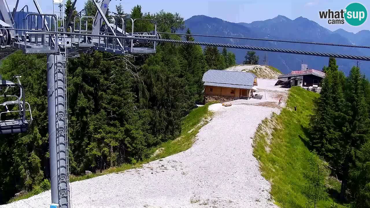 Webcam Kranjska Gora VITRANC 2 upper station