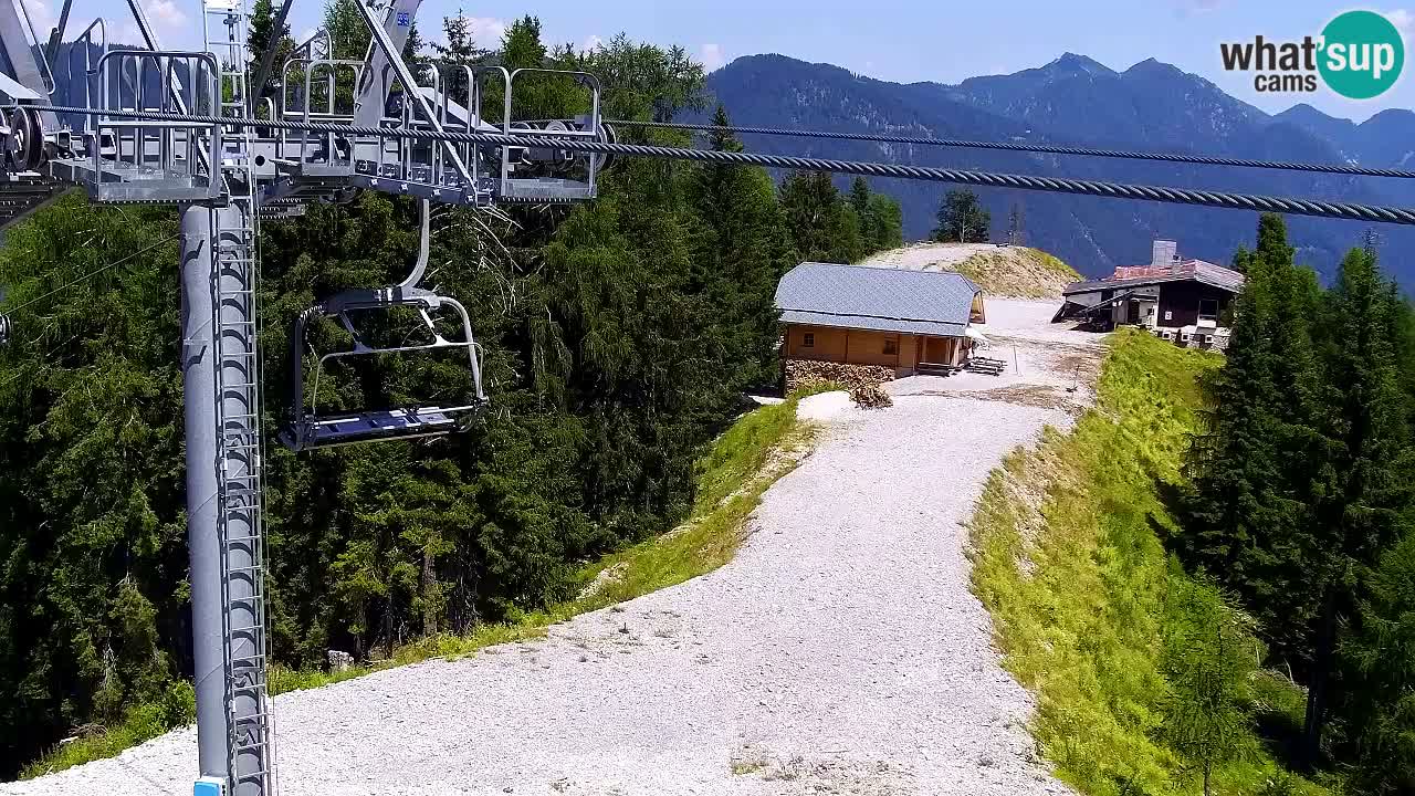 Webcam Kranjska Gora VITRANC 2 | station supérieure