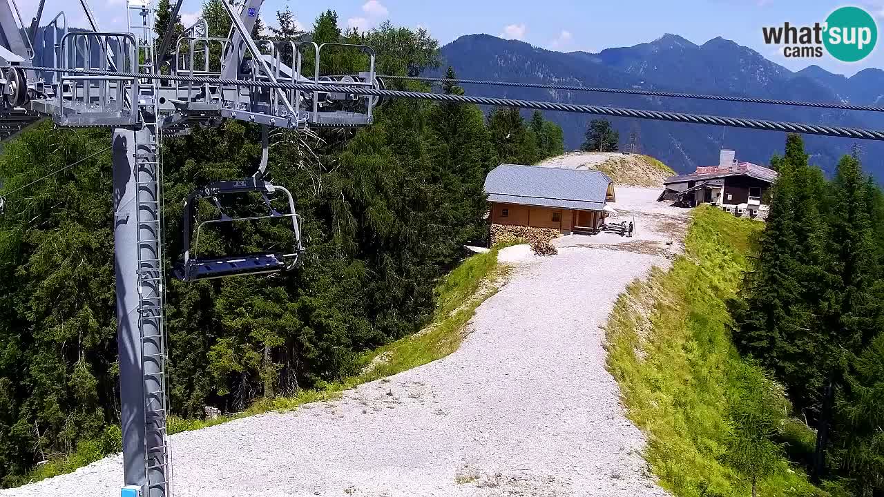 Webcam Kranjska Gora VITRANC 2 | Station supérieure