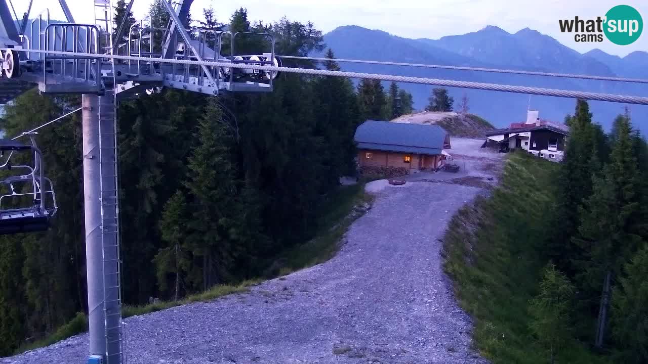 Web kamera Kranjska Gora VITRANC 2 | gornja postaja