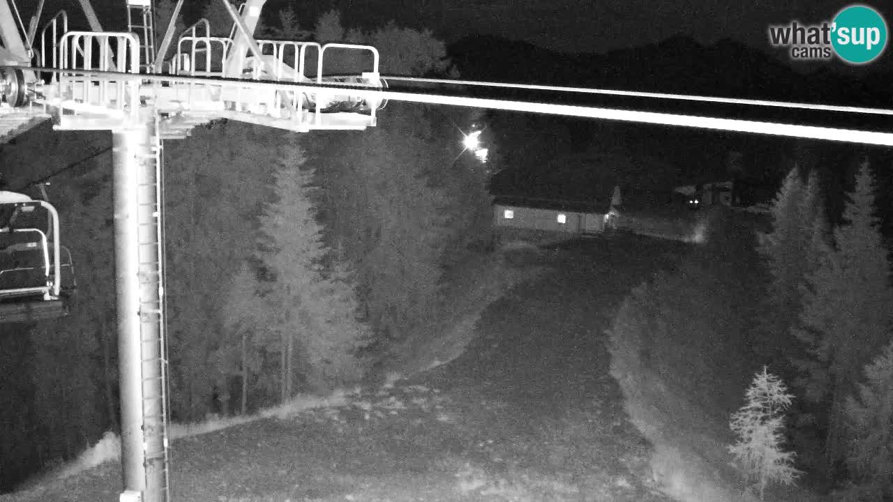 Webcam Kranjska Gora VITRANC 2 | station supérieure