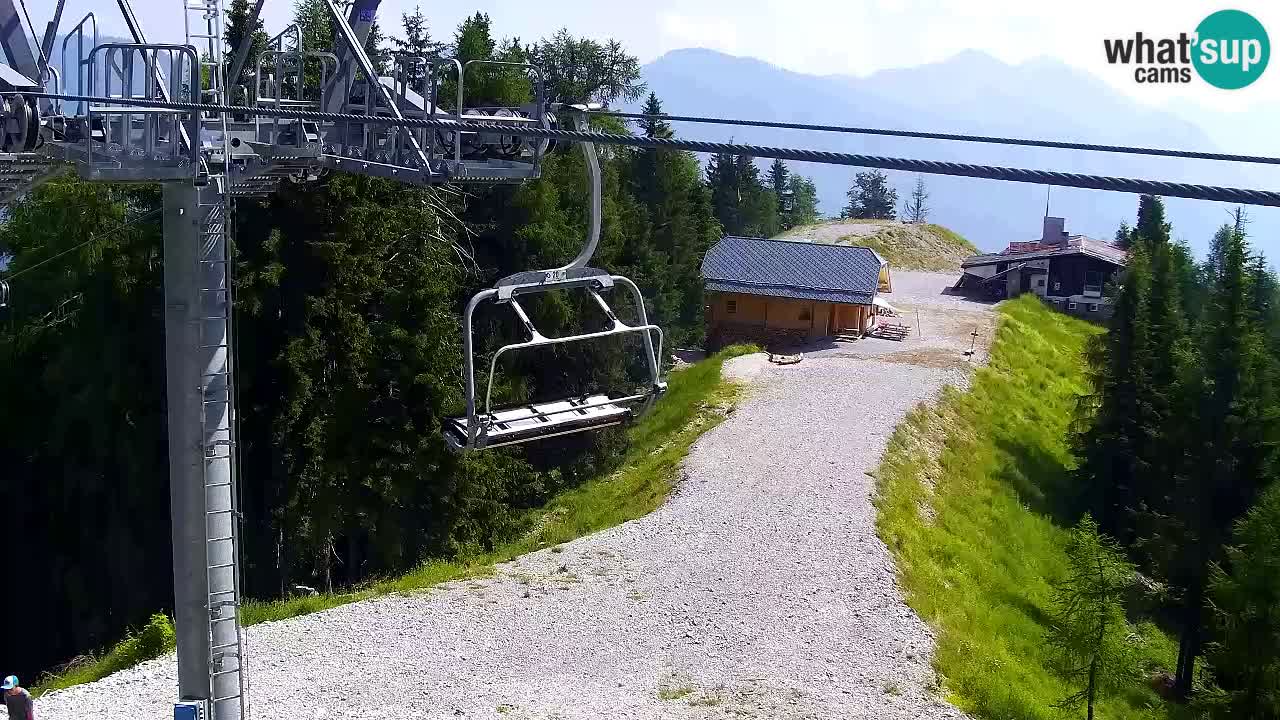 Webcam Kranjska Gora VITRANC 2 upper station