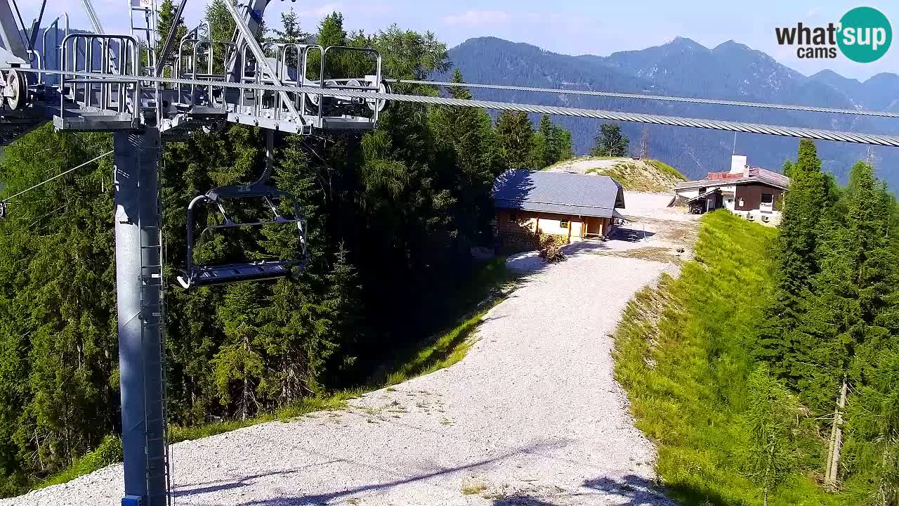 Webcam Kranjska Gora VITRANC 2 upper station