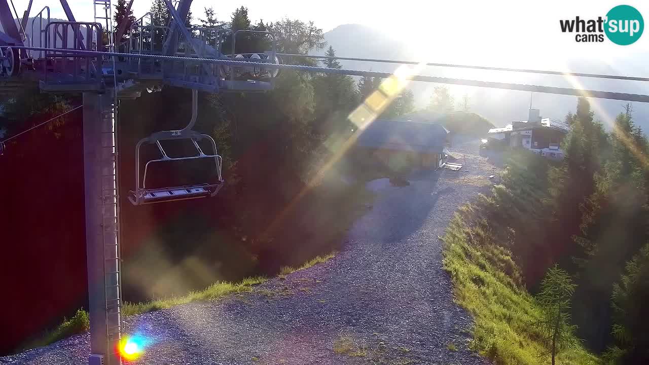 Webcam Kranjska Gora VITRANC 2 | station supérieure
