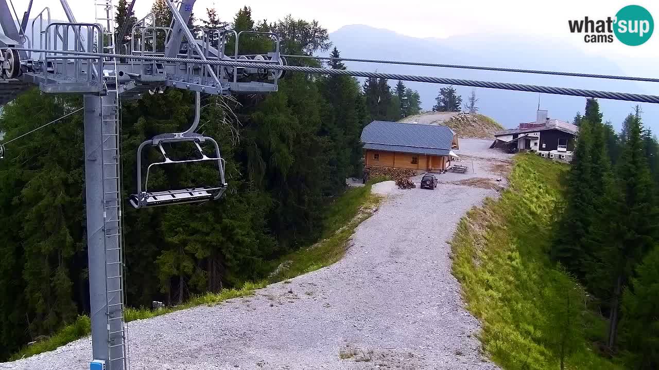 Webcam Kranjska Gora VITRANC 2 | station supérieure
