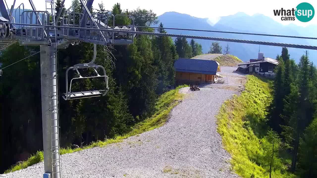 Webcam Kranjska Gora VITRANC 2 upper station