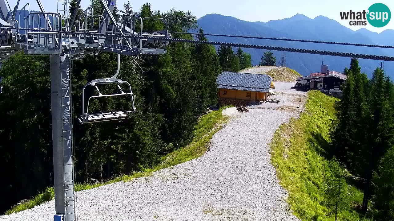 Webcam Kranjska Gora VITRANC 2 upper station