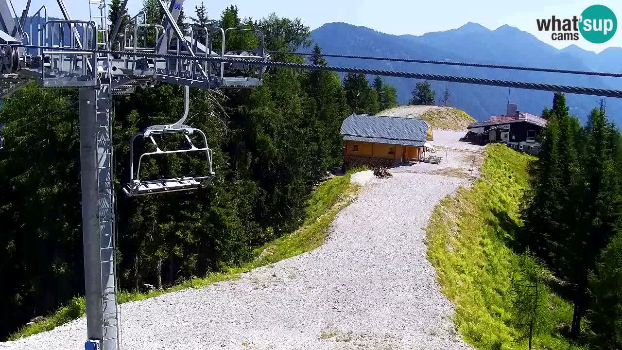 Webcam Kranjska Gora VITRANC 2 upper station