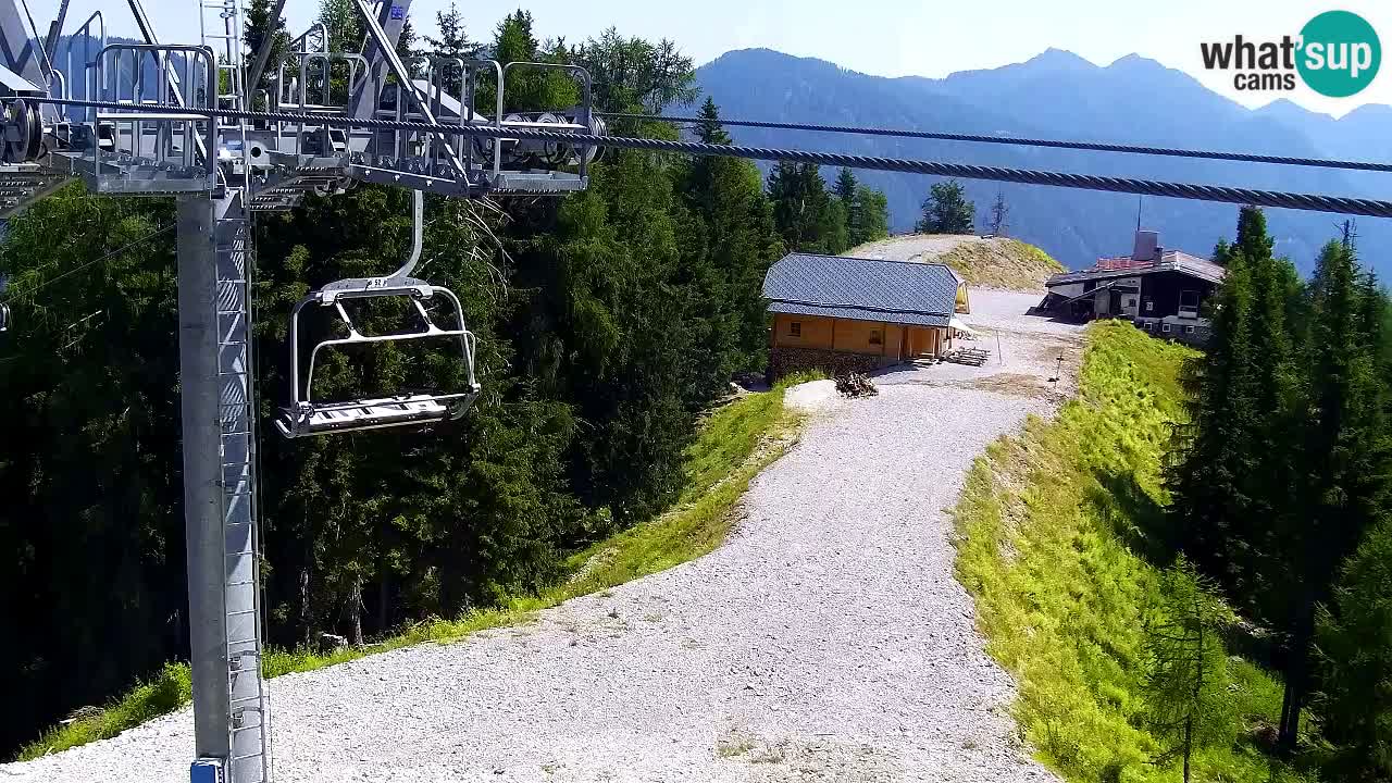 Webcam Kranjska Gora VITRANC 2 | station supérieure
