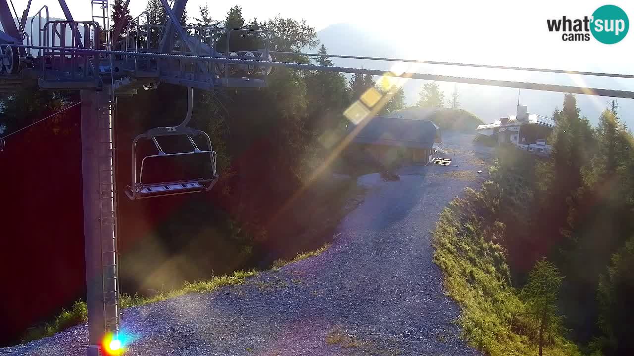Webcam Kranjska Gora VITRANC 2 upper station
