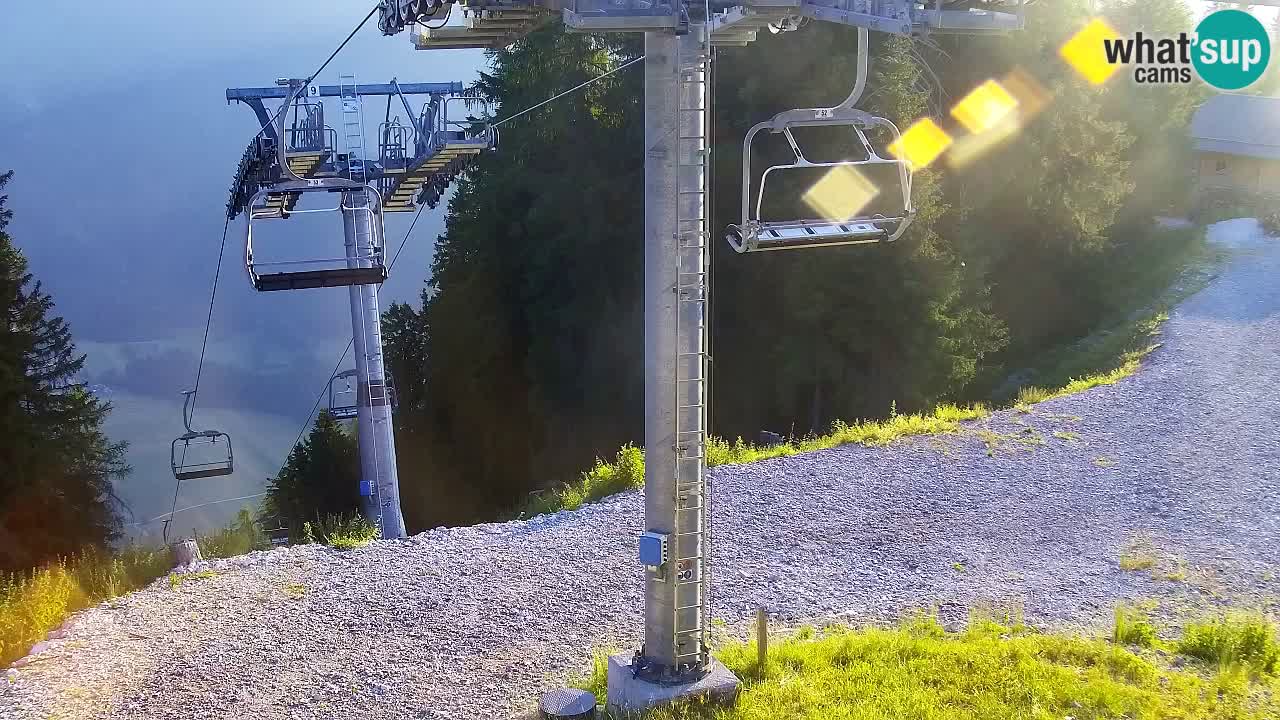 Webcam Kranjska Gora VITRANC 2 upper station