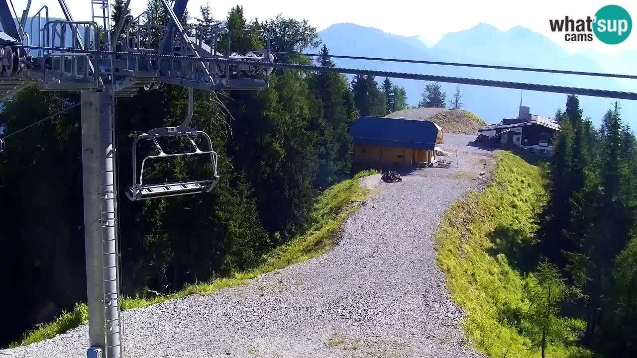 Webcam Kranjska Gora VITRANC 2 upper station