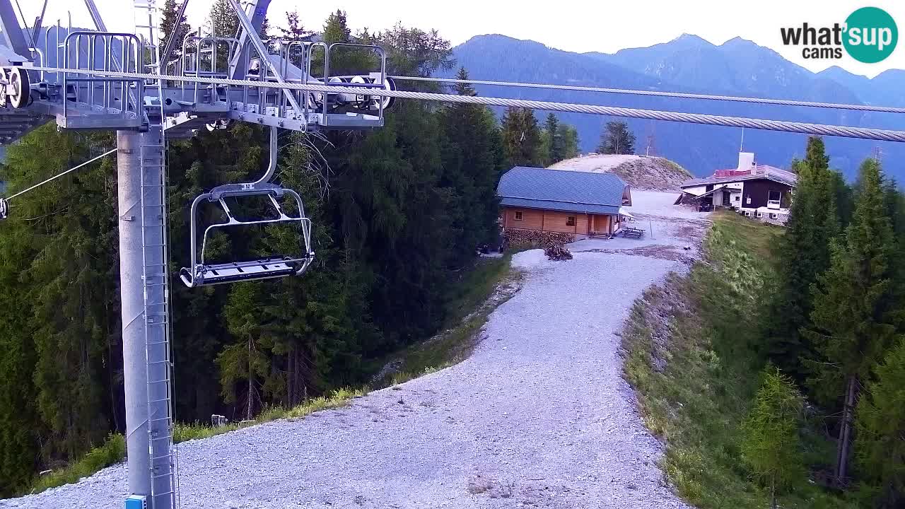 Webcam Kranjska Gora VITRANC 2 upper station
